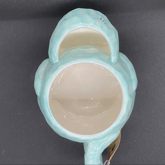 Tea-Rex Dinosaur 🦖 Tea Mug - Light Blue & Green - Picture 6 of 6